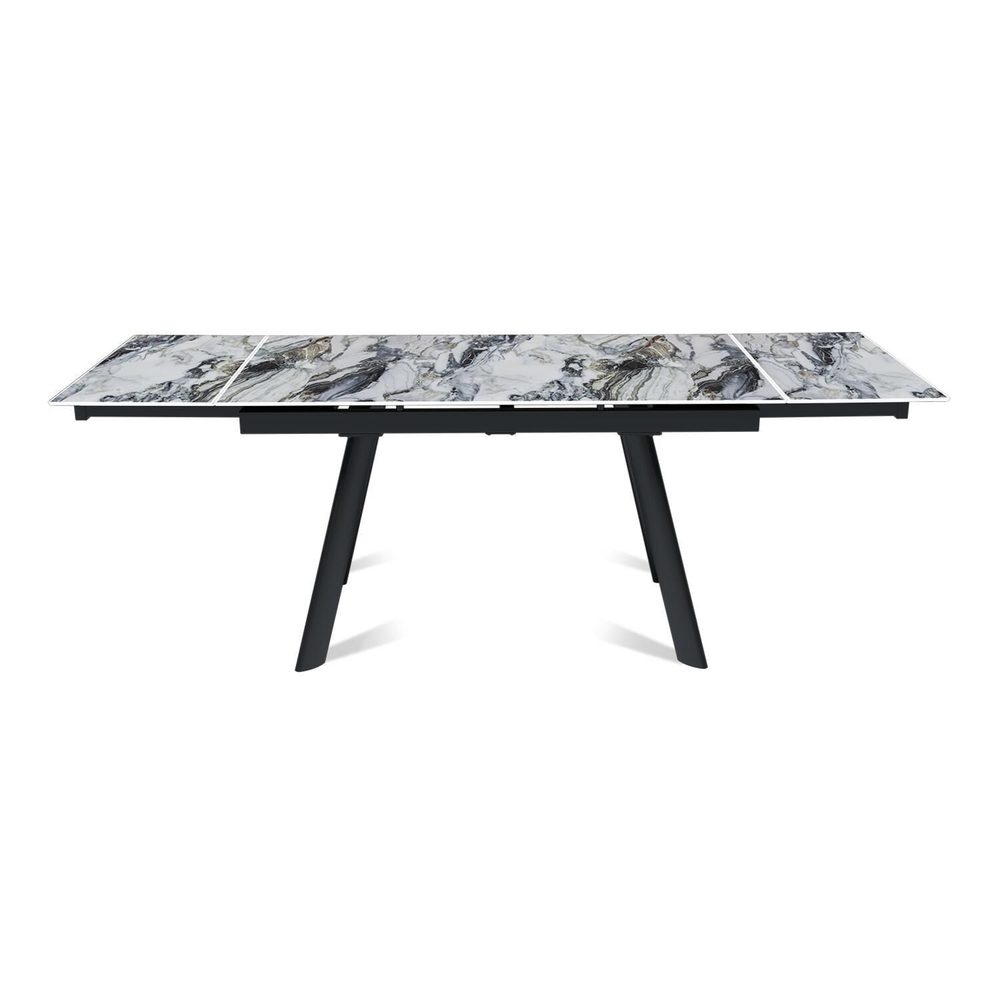 Стол раскладной Stone (140+40+40), керамика глянцевая Cold Jade