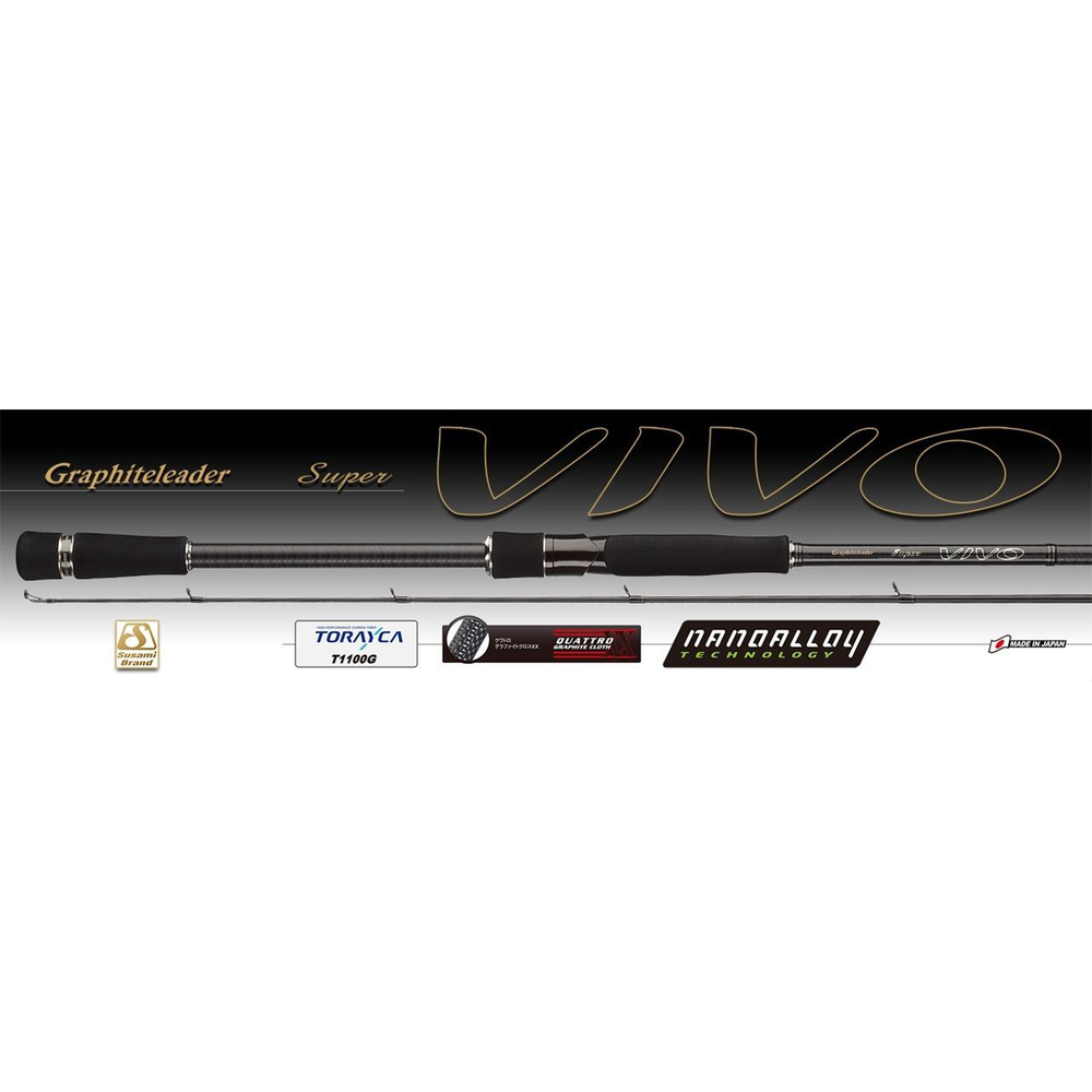 Спиннинг Graphiteleader Super Vivo GSVLS-842M 8-32g, длина - 2,54m