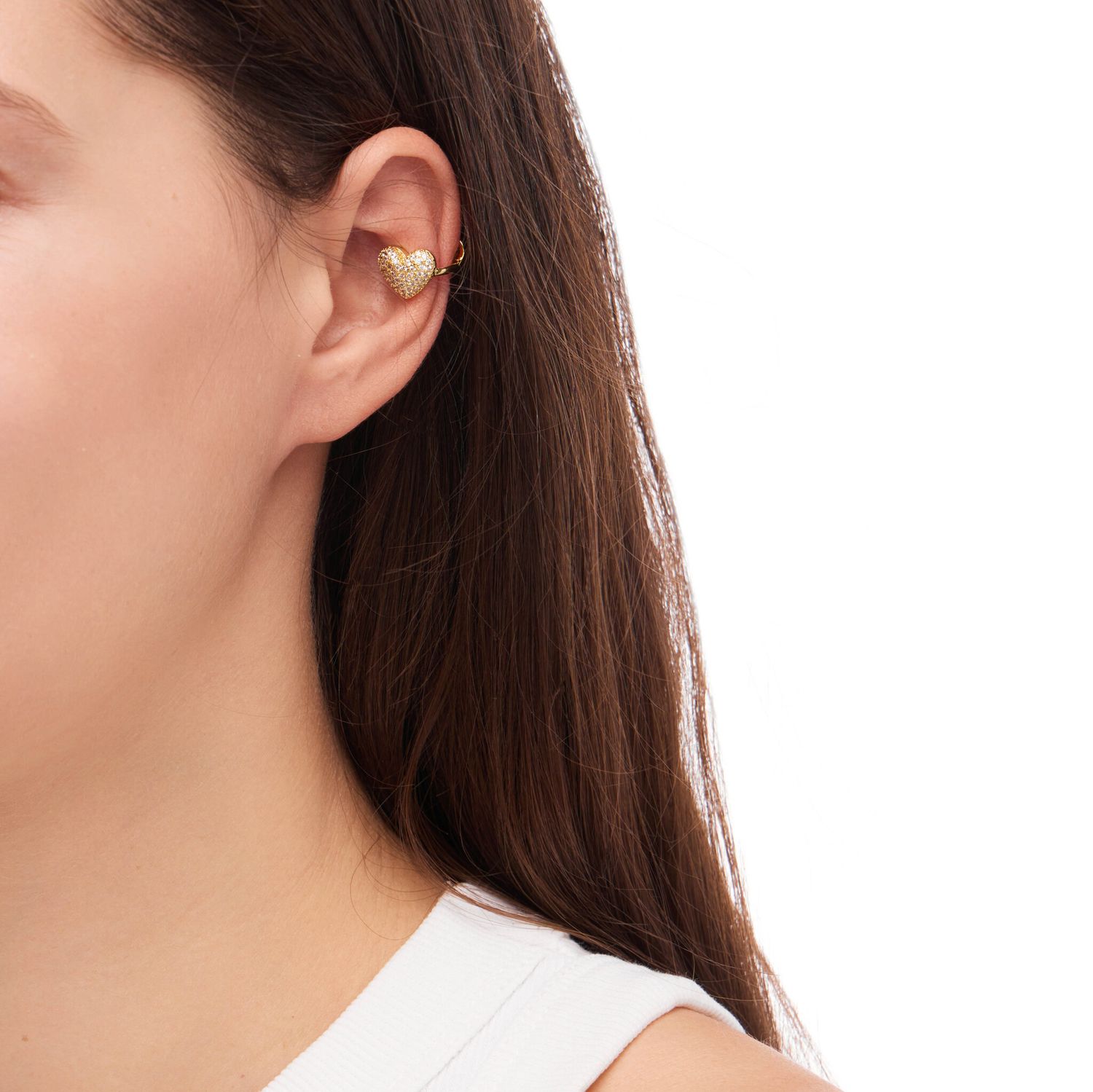 Кафф Two-way Heart Cuff - Gold