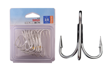 Крючки Saikyo тройн. ST66 № 3/0 (10 шт)