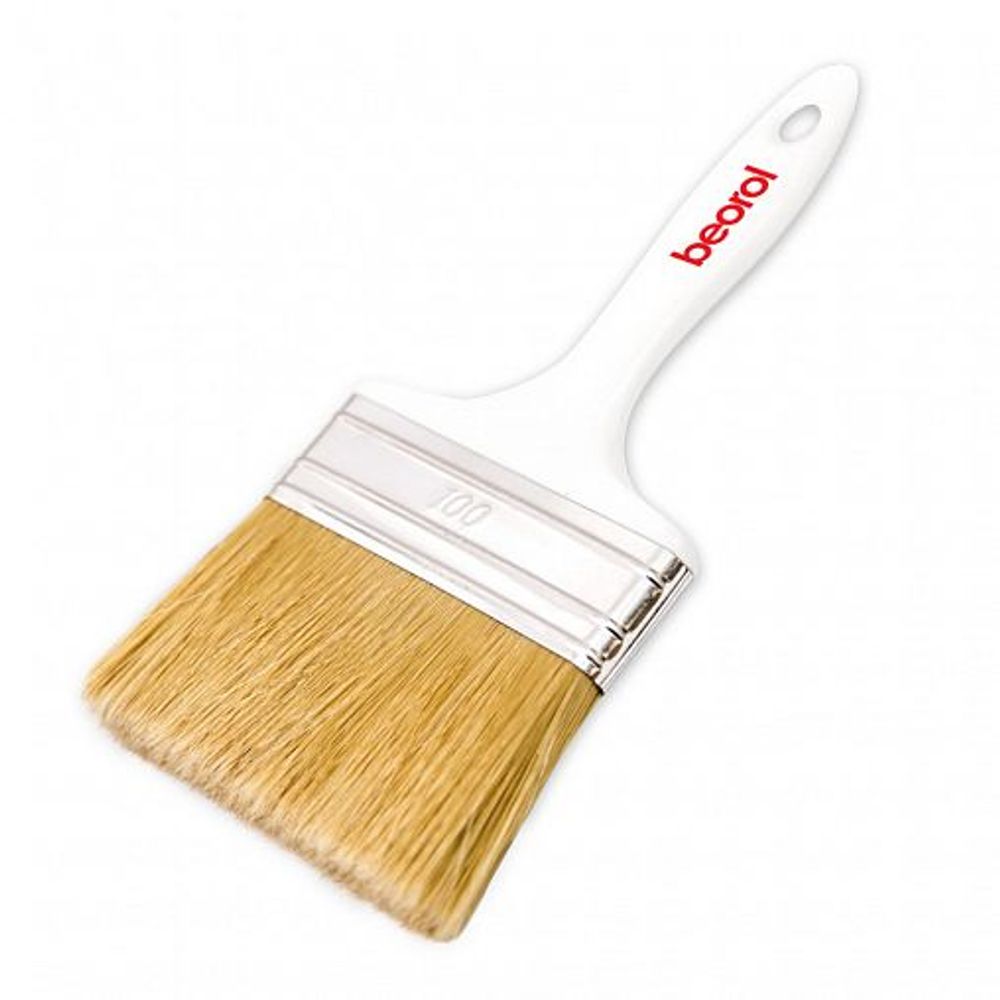 КИСТЬ ПЛОСКАЯ  "ECONOMY" 100 Х 15мм "BEOROL"---