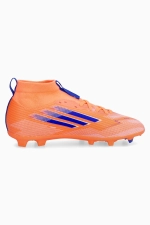 Бутсы adidas F50 League Mid FG/MG Junior - оранжевый
