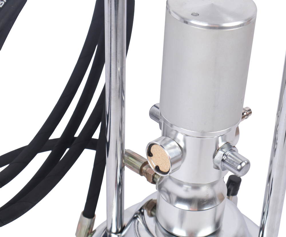 Нагнетатель смазки (солидолонагнетатель) пневматический 50:1 13кг GTE