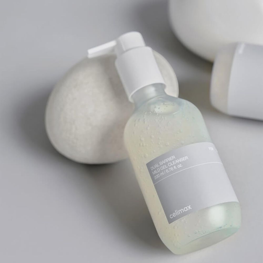 CELIMAX Нежный гель для умывания Dual Barrier Mild Gel Cleanser (200 мл)
