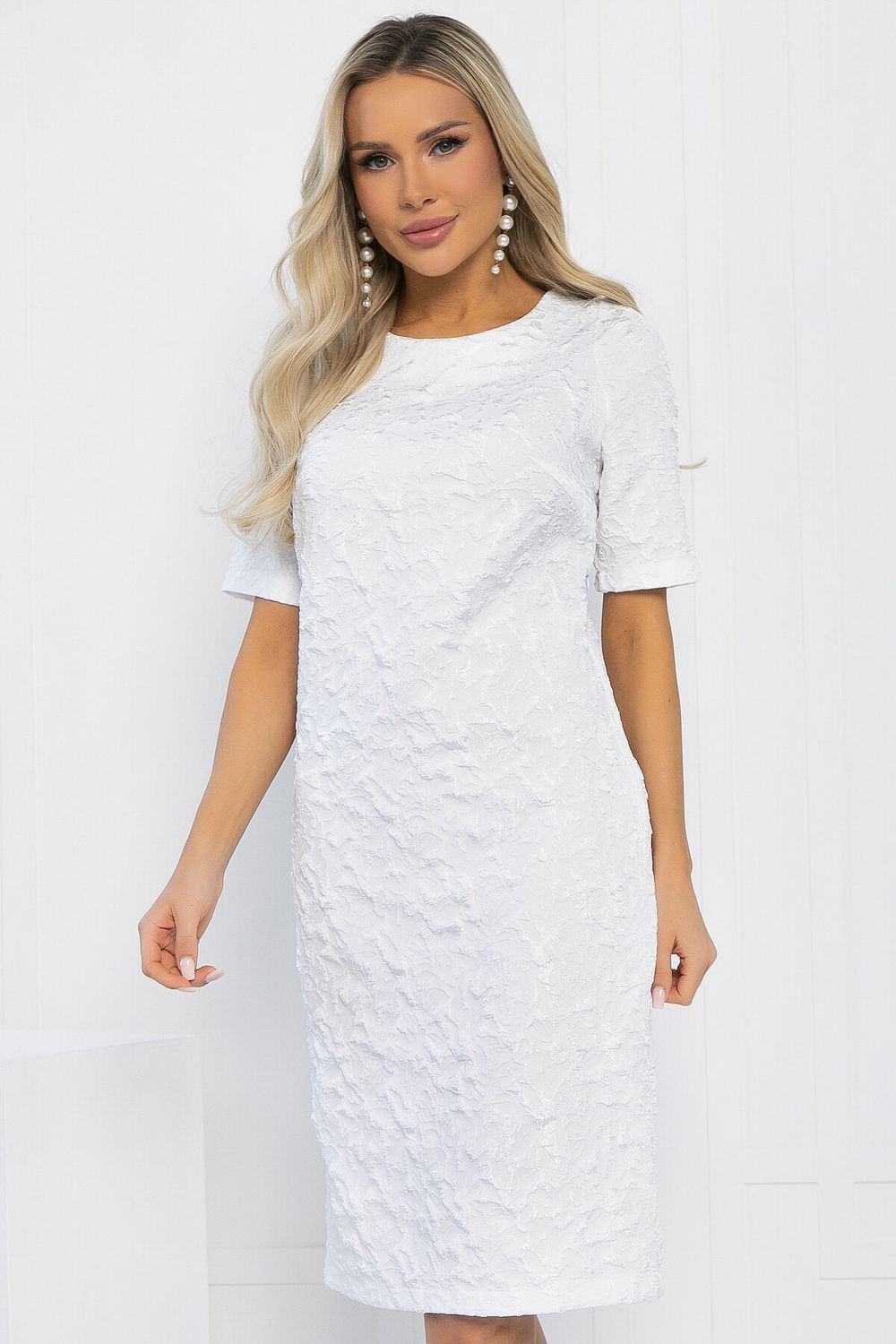 Платье Ангелина (белое) П12971-8М LT Collection