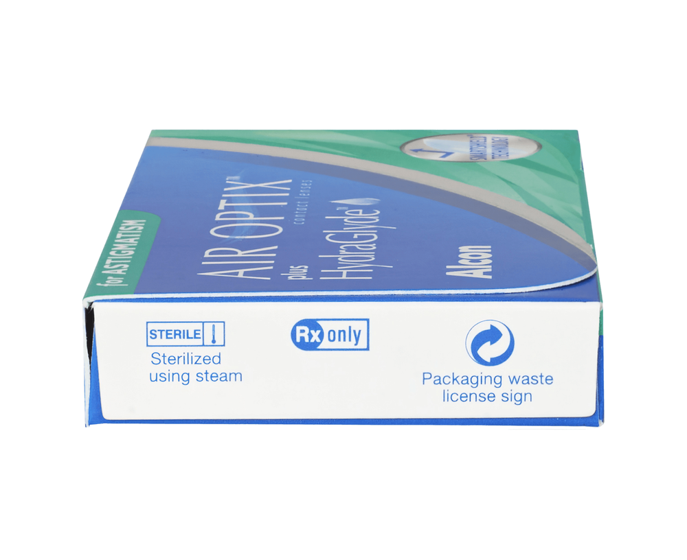 Контактные линзы Air Optix For Astigmatism plus HydraGlyde купить в интернет магазине Линзынадом24.рф