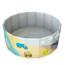 Игрушка Детский сухой бассейн TM Romana Мир приключений Транспорт складной