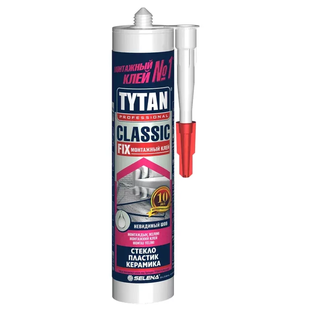 10043939 TYTAN клей монтажный CLASSIC FIX (310 мл), бесцветн