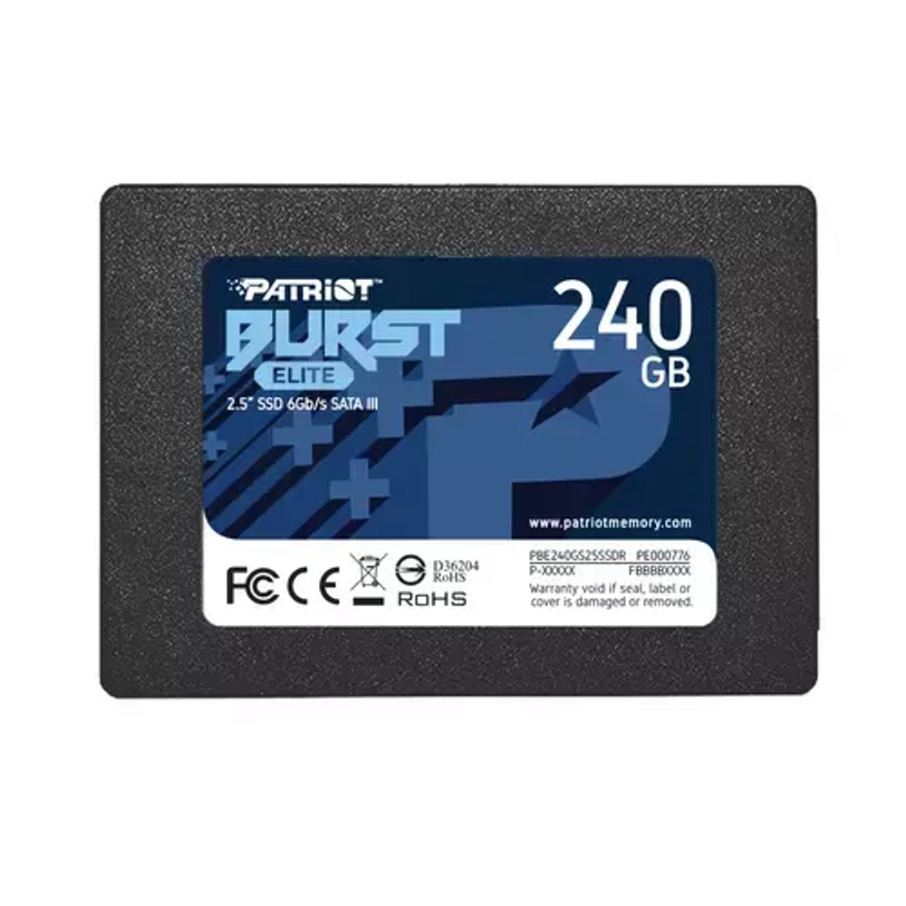 Твердотельный накопитель SSD Patriot Burst Elite 240 ГБ 2.5" SATA