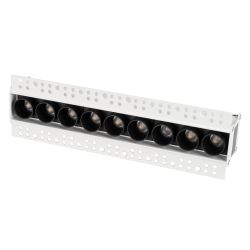 Светильник MS-ORIENT-BUILT-TRIMLESS-TC-S38x277-20W Warm3000 (WH-BK, 30 deg, 230V) (Arlight, IP20 Металл, 5 лет) 031926