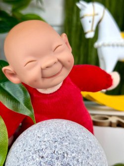 Кукла LAMAGIK мягконабивная 23см Caritas (304U7)