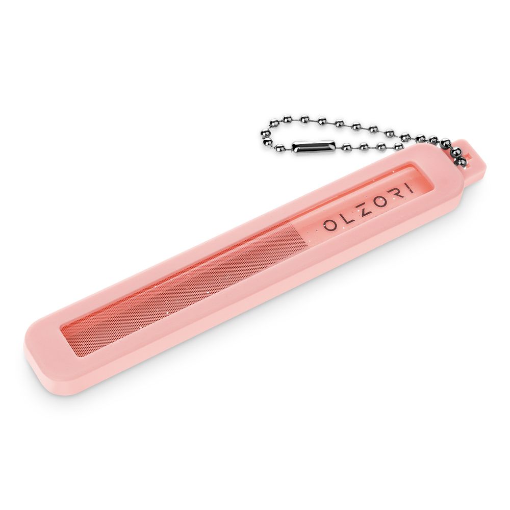 OLZORI VIRGO NAIL 01 Пилочка для ногтей полировочная, в силиконовом чехле
