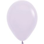 Шар (12"/30 см) Макарунс, Светло-сиреневый (650), пастель 50 шт.