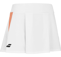 Юбка для девочки теннисная Babolat Play Girl - белый