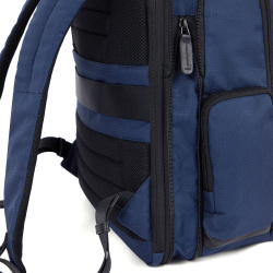 Рюкзак Piquadro Wollem CA6239W129BM/BLU синий полиэстер/натур.кожа