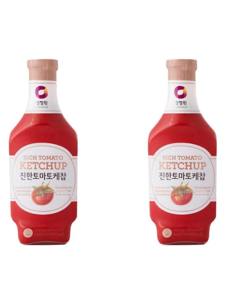 Кетчуп Daesang Rich Tomato Ketchup 760 г, 2 шт