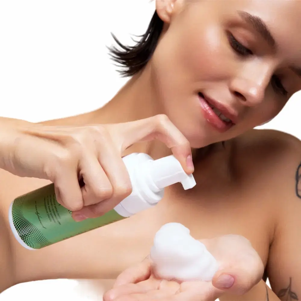 Детокс-пенка Alga Spa очищающая для жирной и проблемной кожи «Acne detox FOAM», 150мл
