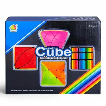 Набор из 4 сложных кубов