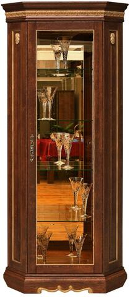 Шкаф с витриной «Милана 10» П4.265.0.10(265.10)