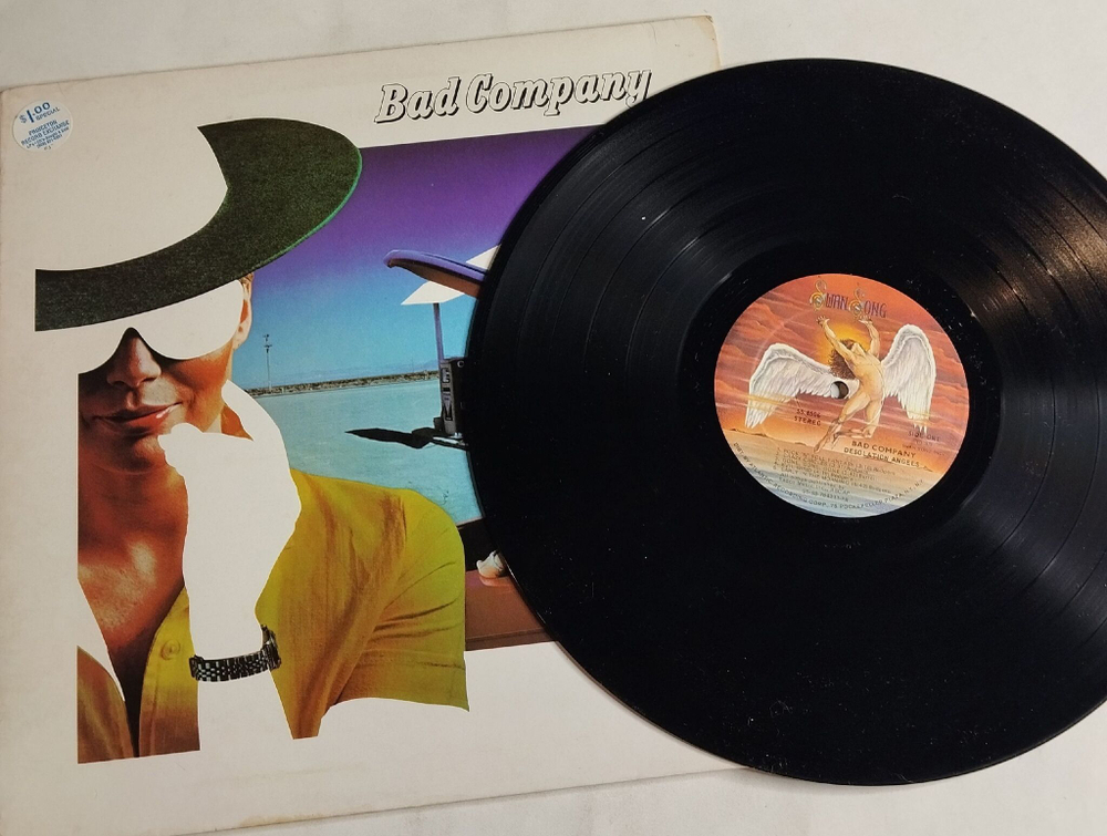 Винтажная виниловая пластинка LP Bad Company Desolation Angels (USA 1979)