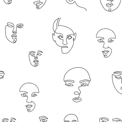 Абстрактные лица