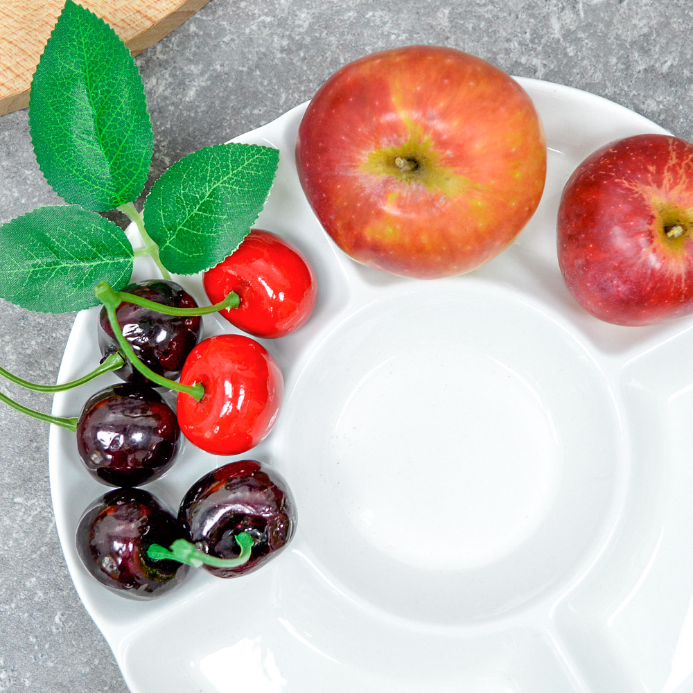 Менажница-блюдо для фруктов 20,5см Без деколи