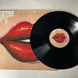 Винтажная виниловая пластинка LP Yello One Second La Habanera (Германия 1987)