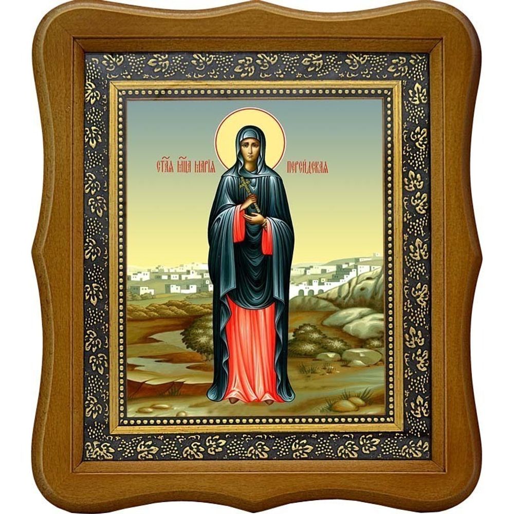 Мария Персидская мученица. Икона на холсте.