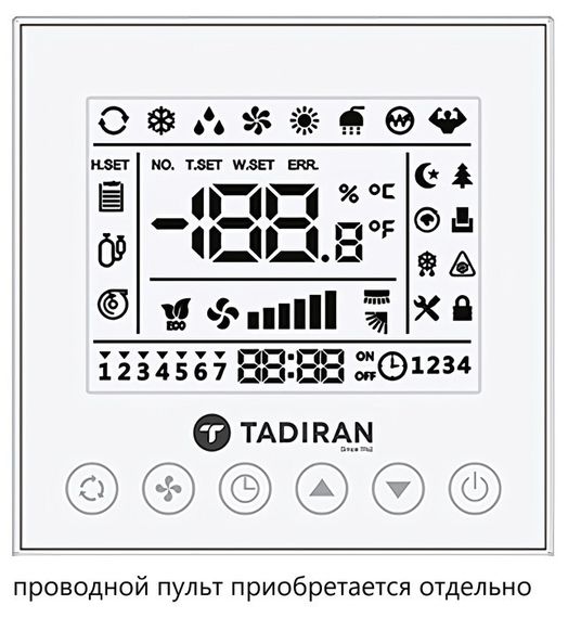 Кассетный кондиционер Tadiran TCC-24ZFS — (4)