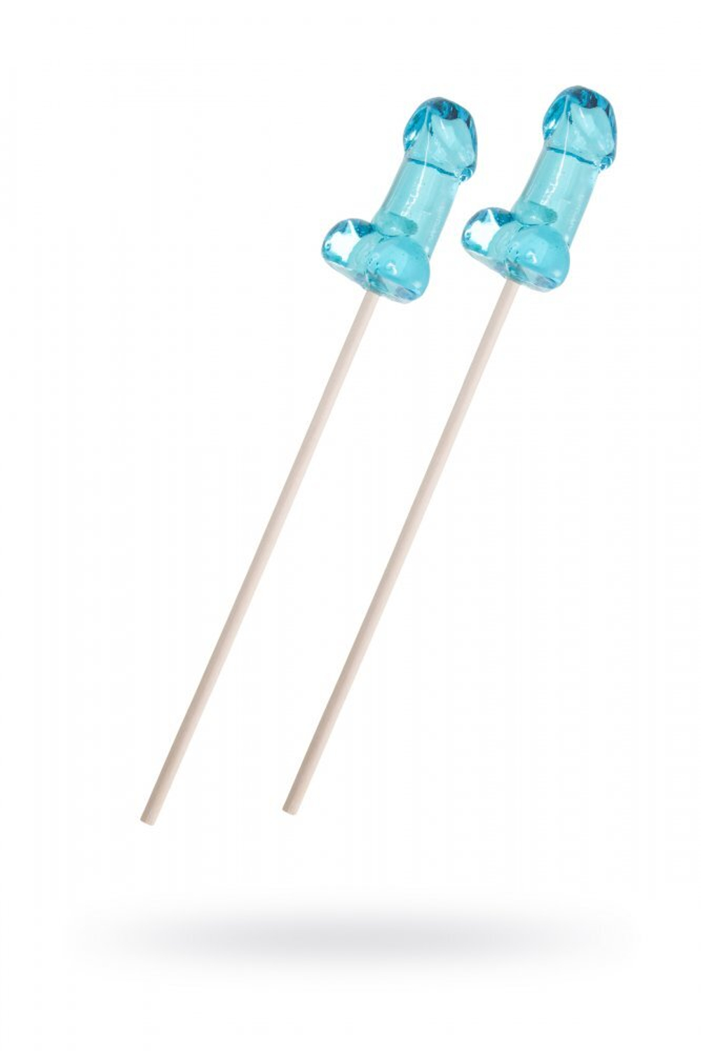 Леденец Sosuчki Пенис Blue Curacao мини голубой 2 шт