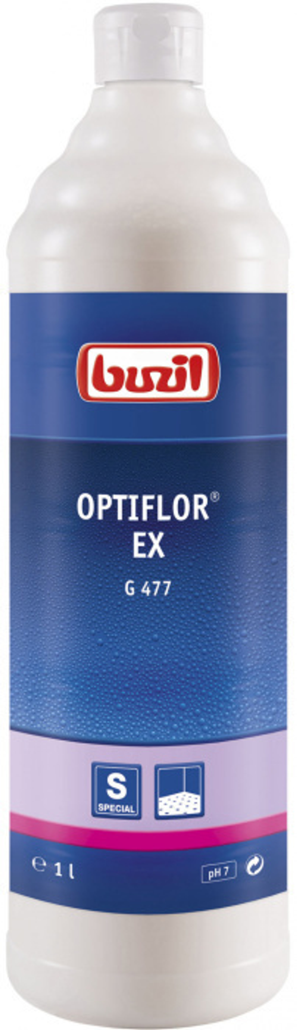 Optiflor Ex, шампунь для экстракционной, генеральной чистки 1 л.