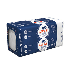 Теплоизоляция Ursa PureOne 34 PN 1250х600х50 мм 12 шт (20 кг/м3; 0,45 м3; 9 м2)