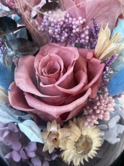 натуральные пионы в колбе