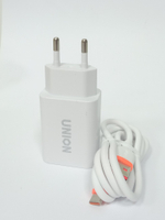 Зарядное уст-во USB + кабель TypeC 3A/18W Union UH72