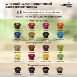 Кофемашина капсульная Caffitaly System S22 EVO Quadra Titanium (титан/серая)