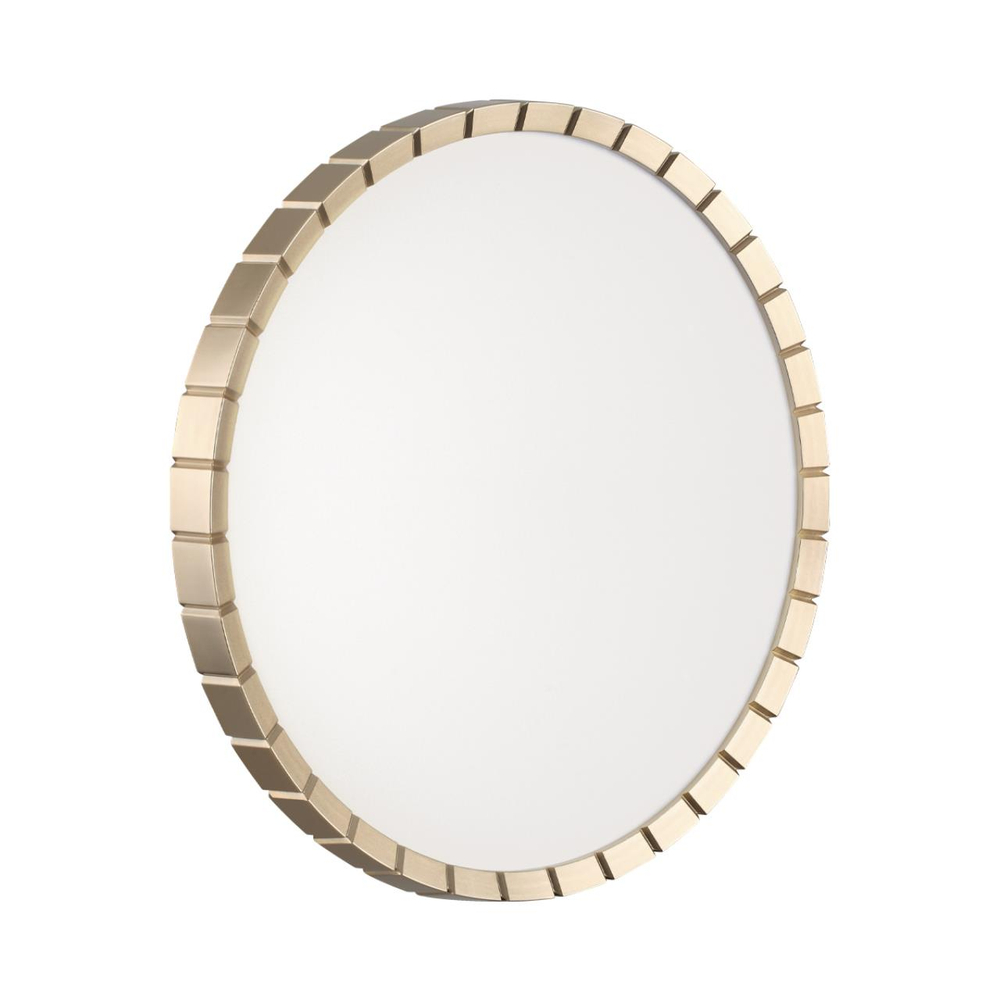 7648/EL PALE SN 142 Светильник пластик/белый/золотой LED 70Вт 3000-6000К D486 IP43 пульт ДУ ATABI GOLD