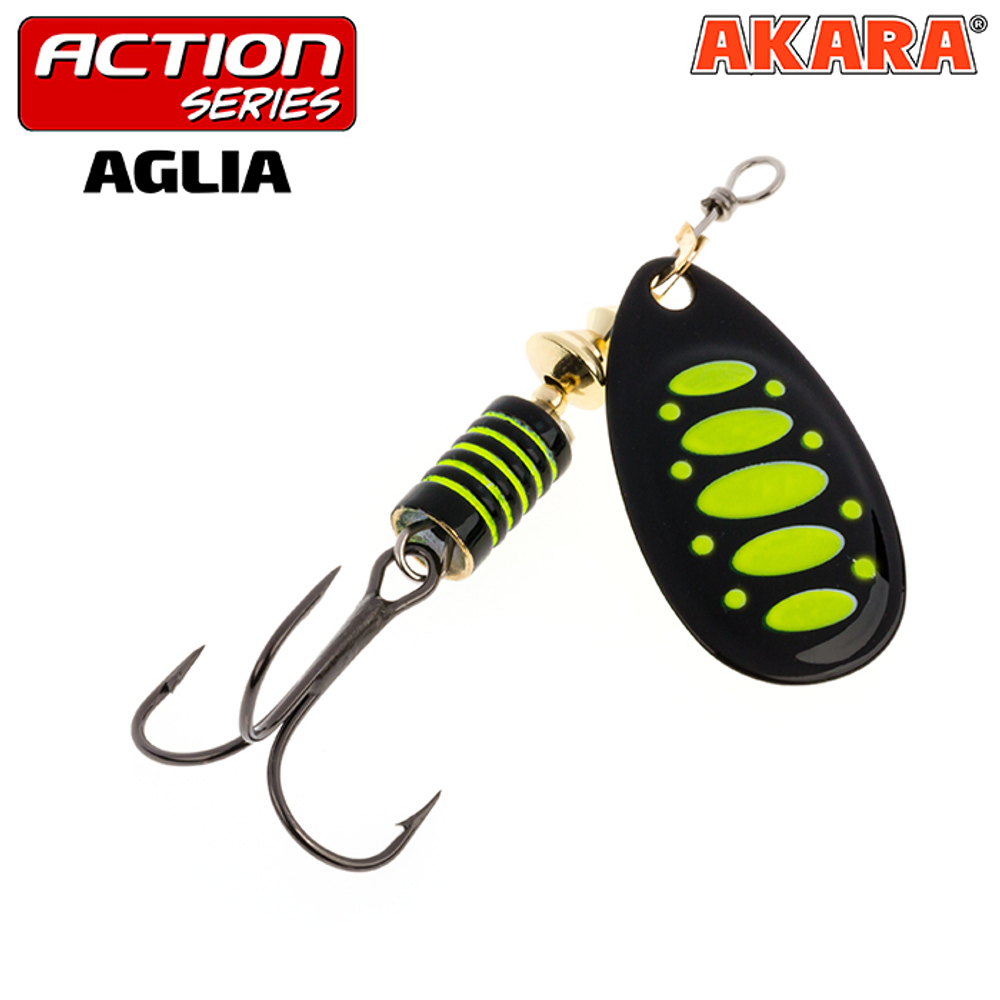Блесна вращающаяся Akara Action Series Aglia 00 1,5 гр. 1/18 oz. A34