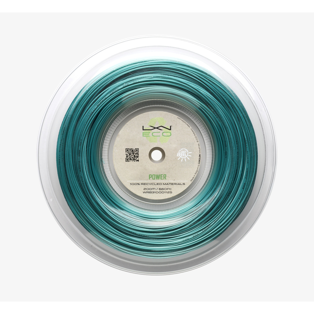 Струны для тенниса LUXILON ECO POWER TEAL В нарезке (1 натяжка) 11 м