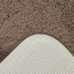 Коврик для ванной, 0.58х0.88 м, ПЭ, кофейн, Лама, Y3-784