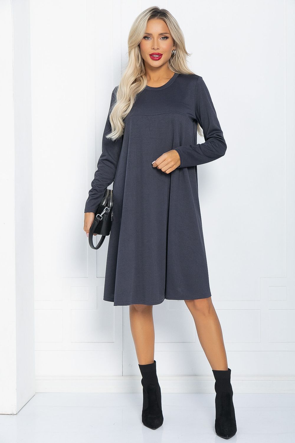 Платье Флейта (джинс) П11622 LT Collection