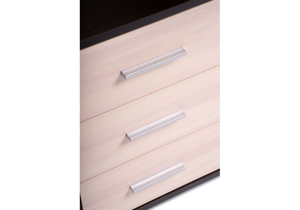 Компьютерный стол КСТ-16 120х60х160 левый венге / беленый дуб