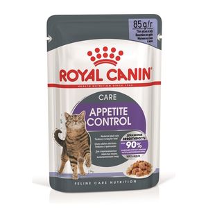 Пауч для взрослых кошек Royal Canin Appetite Control Care для контроля выпрашивания, мелкие кусочки в желе
