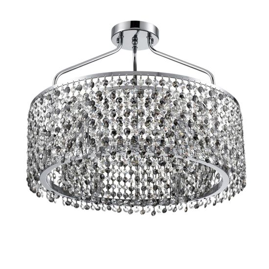 8244/6C CLASSI LN25 150 хром, металл/хрусталь Люстра потолочная E14 6*40W 220V LAYLA