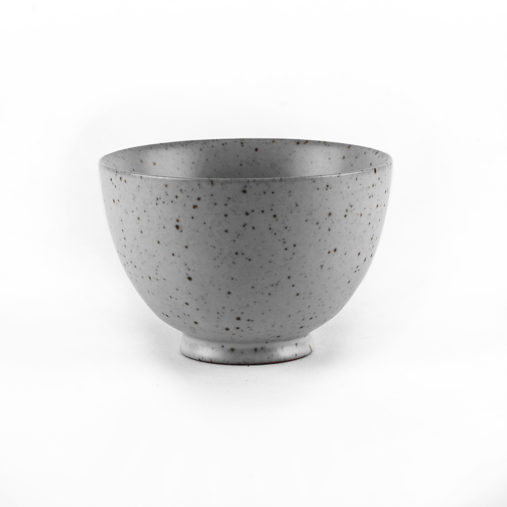 312124.3 Пиала МРАМОР "Белая" форма Кубок, 100мл, фарфор, белый