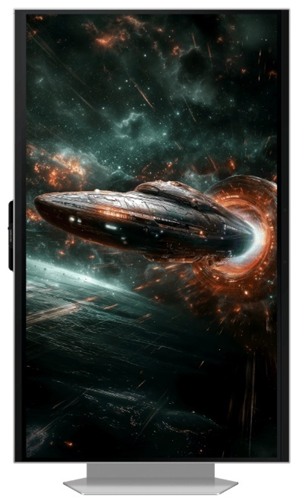 Монитор 27&#34; Samsung LS27FG900XIXCI серебристый