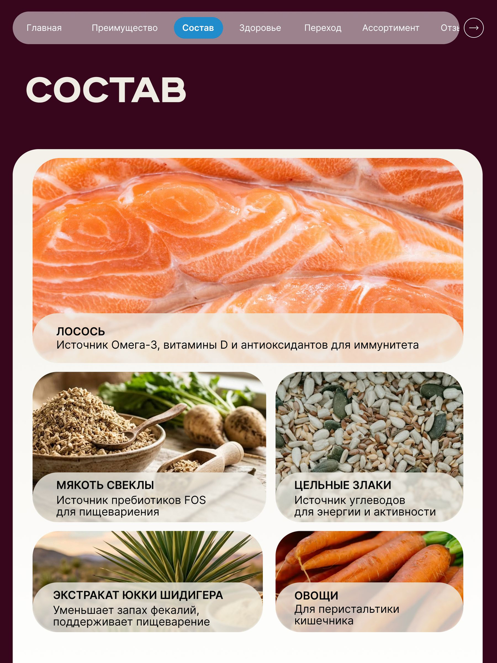 Корм сухой для взрослых кошек породы Оцикет, с лососем, 5 кг, QUATTRO