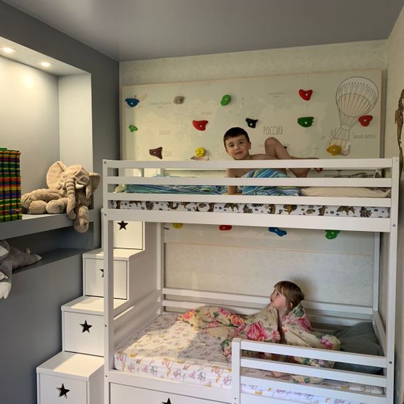 Детская кроватка Ренни (Renny) из массива бука