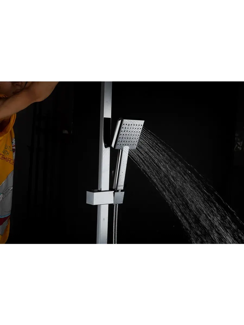 Душевая система с тропическим душем Gappo G2407-8