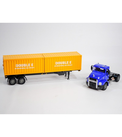 Радиоуправляемый тягач на 2 контейнера Double Eagle MACK 1/26 2.4G RTR