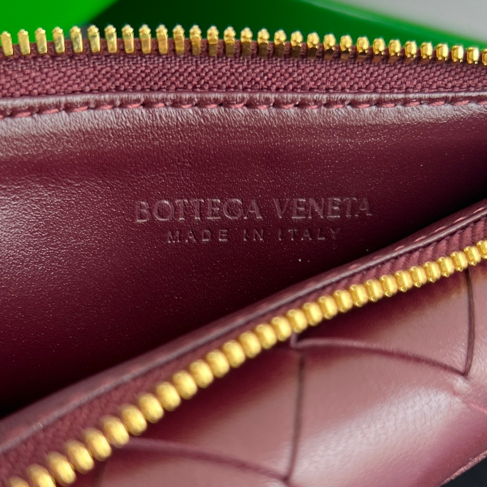 Bottega Veneta Andiamo Zippered Card Case